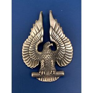 .925 Eagle Biker Sterling Silver Jewelry Charm #eagle #USA #biker